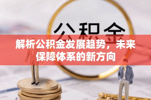 北湖解析公积金发展趋势，未来保障体系的新方向